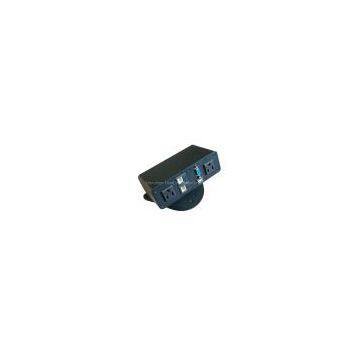 Американский розетка FZW-A013C-BK(U)