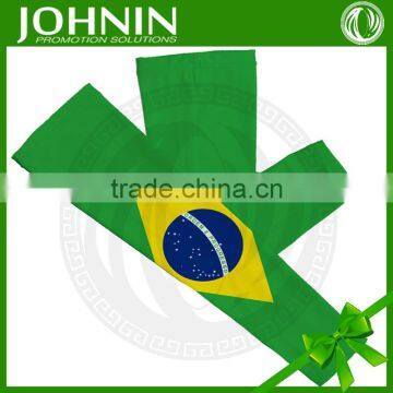 Custom High Quality Sublimation Printing Stretchable Arm Sleeve Flags