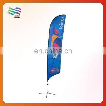Outdoor Sport Promotional Feather Flag Pole