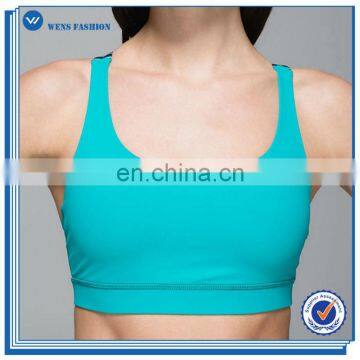 Plain Design Customizable Sports Women Yoga Bras