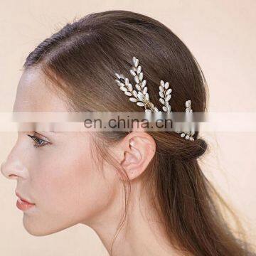 Cheap Wheatear Metal Hairpin Wedding Headdress Daily Hairpin