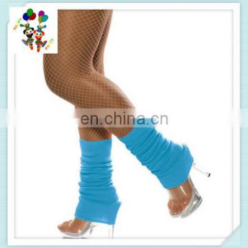 Adult Sized Stretchy Neon Blue Leg Warmers HPC-2482