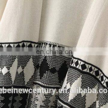 2015 Fashion Dress Europe America Women's Clothing Wholesale Geometric Pattern Shawls Knitting Cardigan National Female Coat photo-5