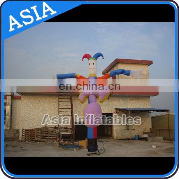 Crazing Outdoor Inflatable Advertising Clown Air Dancer, Sky Clown Dancer