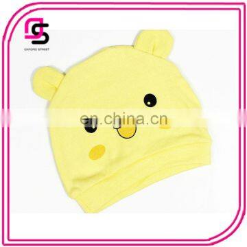 Cute design soft fashion baby hat high quality cartoon baby caps