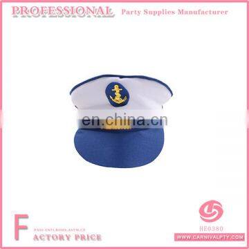 blue captain sailor hat