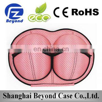 Fashion wholesale EVA cheap dd cup bra bag