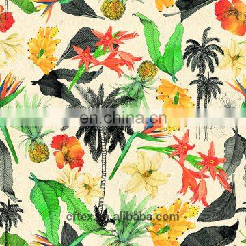 New Fashionable Printed 100 Spun Rayon Fabric