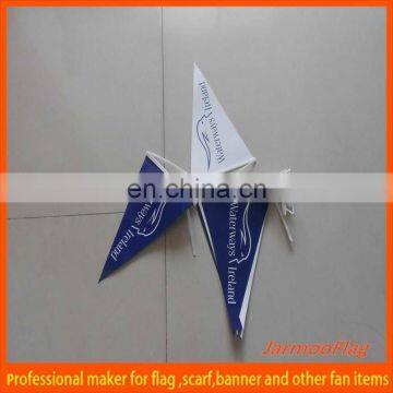 Advertising paper flag line