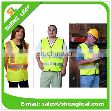 High quality protective high visibility safety vest with pockets