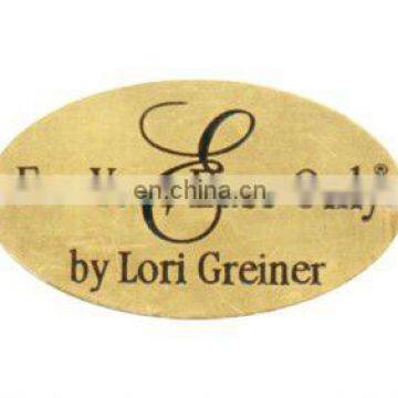 metal LOGO name tag