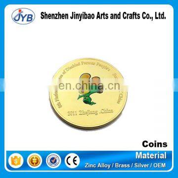 High Quality Metal Replica 18k Gold Coin photo-3
