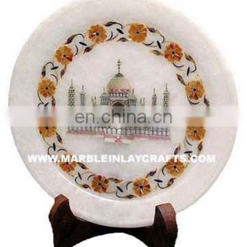 Beautiful Marble Inlay Plates