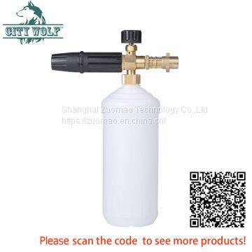 City Wolf  car washer snow foam lance soap bottle  foam nozzle  for Karcher K series  high pressure washer