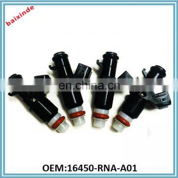 High performance auto parts 16450-RNA-A01 fuel injector nozzel 16450RNAA01