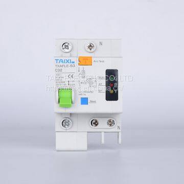 TXAFCI-63 Arc Fault Circuit Interrupter AFDD Fault Arc Detector circuit breaker