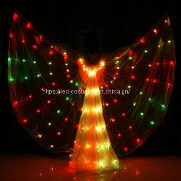 Led Color Change Smart Isis Belly Dance Wings photo-3