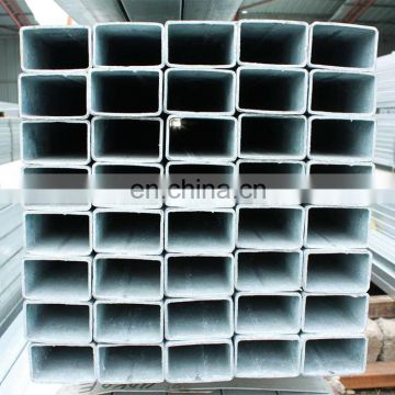 galvanized rectangular steel pipe price