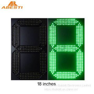 shenzhen plant hot sell 18' Inch Led 7 Segment Display, led digital module for Oil Price LED Signs