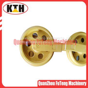 Mini Excavator Parts undercarriage Parts Front Idler Assy Guide Wheel For Caterpillar E55