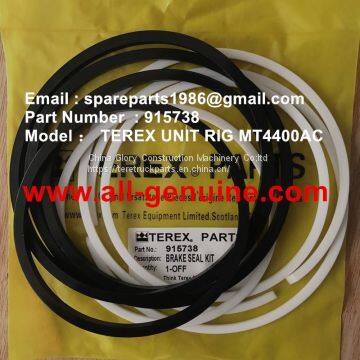 TEREX MT4400AC 915738 BRAKE SEAL KIT RIG MT3600 MT3700 NTE240 NTE200 NTE260 NHL