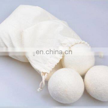 Organic 7.5cm 6 Pack Wool Felt Dryer Balls for Laundry photo-7
