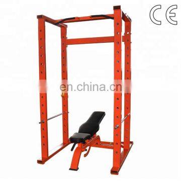 High quality strength training folding smith machine power rack fitness