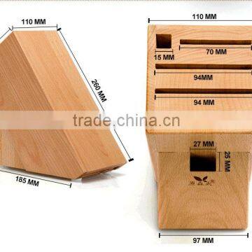 Custom Logo Wooden Kitchen Knife Rack,Knives Holder photo-4