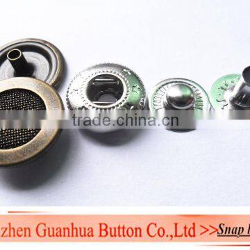 Mesh spring snap button in 18mm size