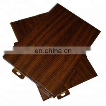 Guangdong Foshan Wooden Grain Aluminum Curtain Wall Terracotta Facade Panel Building Facade Systems