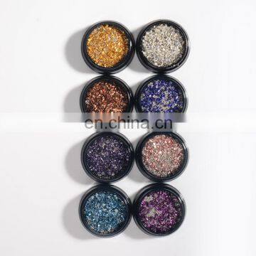 High Quality Nail Jewelry Crystal Sand Resin Rhinestone Nail Diamond Decoration