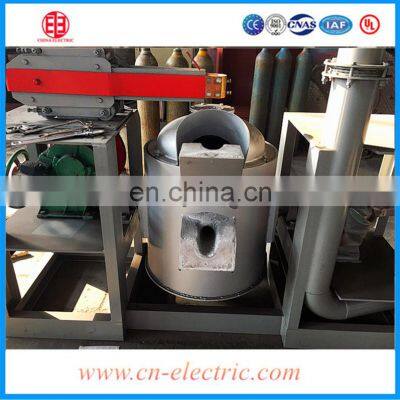 Small Steel iron melting dc electric arc furnace