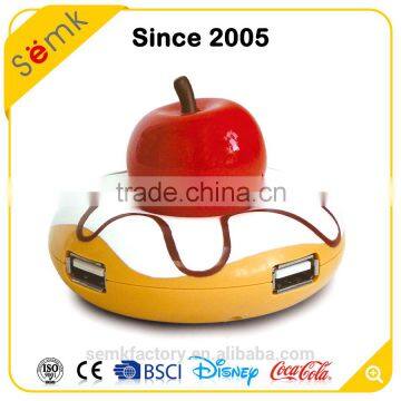 Fruit series fancy usb 2.0 4-port hub driver man hub usb wholesale