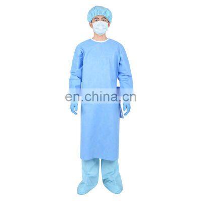 Level 3 Long sleeve Round neck SP EU Standard protection clothing Sterile Medical Theatre Surgical Gown