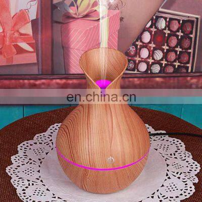 Fashion Vase Shape 130ml 40ml/hours Spray Volume Automatic Turn-off Air Diffuser Humidifier photo-2