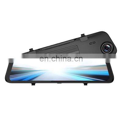 New 10 inch Full Touch Screen Dashcam With Dual Lens Front and Rear View Mirror Dash Cam Mirror