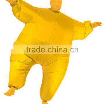 Yellow Inflatable Adult Costume large