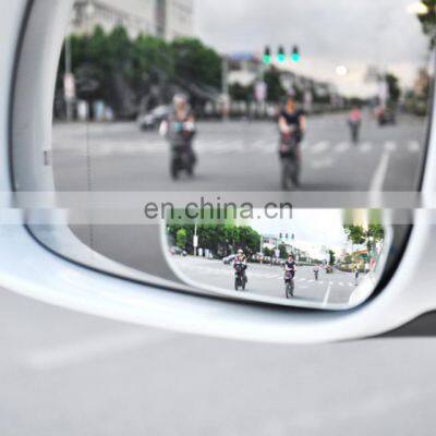 (Pack of 2) Blind Spot Mirror, 360 Degree Glass and ABS Housing Convex Wide Angle Rearview Mirror for Universal Car Fit