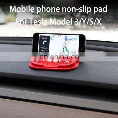 Smart Car Phone Holder For Tesla Model 3/Y/X/S Wireless Car Phone Holder Dashboard Cell Phone Holder For Car photo-4