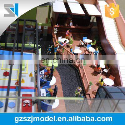 Maquette manufacturing ,business center architectural modeling materials