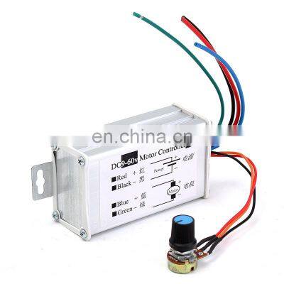 12V 24V 20A Max PWM DC Motor Stepless Variable Speed Controller 25kHz Switch, Stepless Variable Speed Controller