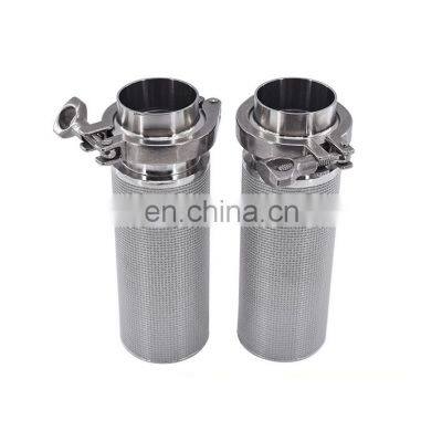 304/316L stainless steel sintered mesh filter cartridge corrosion resistant high temperature filter