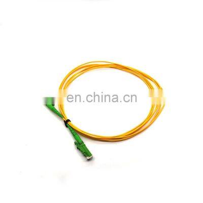 e2000 Simplex Single mode G652D Fiber Optic Patch cord cable de conexion de fibra Fiber Jumper e2000 apc patch cord