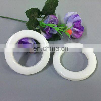 White Black Color Plastic Snap Curtain Grommet Eyelets Ring photo-4
