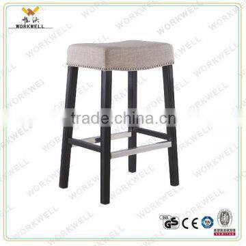 WorkWell cheaper modern bar chair wih footrest Kw-d4186