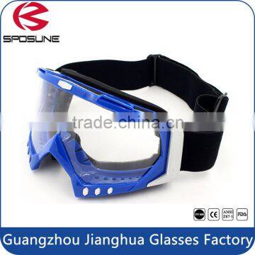 Spherical dual rx sport gafas for motorcycle racing motocross skiing skatboard goggles with transparent lens