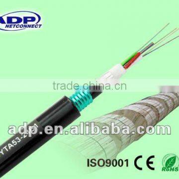 Long distance Communication fiber optic cable GYTA53 1000Mbps