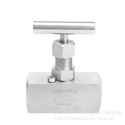 HIGH PRESSURE NEEDLE VALVE