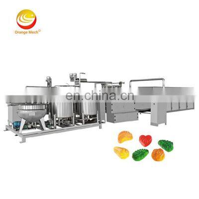 Snack machine Colorful Fruit Flavored Soft Candy Production Line Jelly Candy Making Machine For Commercial Use