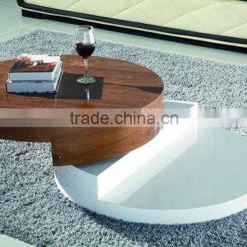 Modern Designed MDF High Gloss Double Colors Folding Coffee Table Quality Choice photo-2